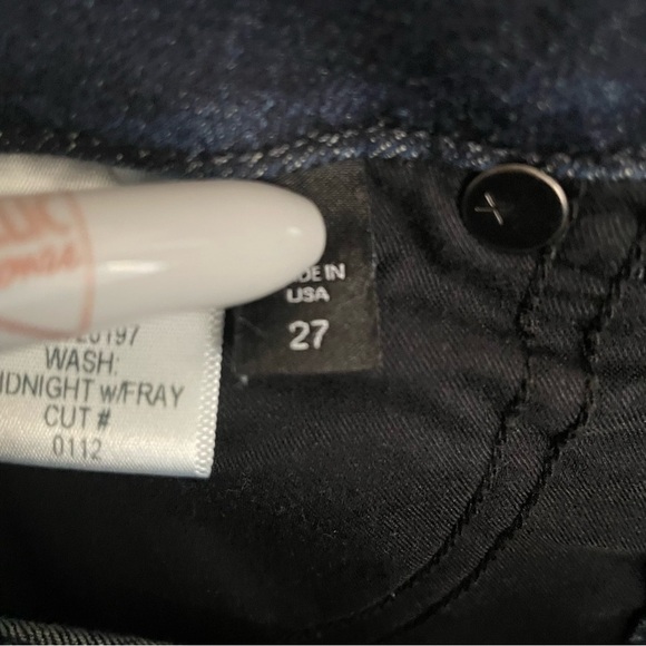 Veronica Beard Carolyn baby boot lace up jeans; size 27 - Picture 9 of 10